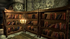 Skyrim: Bookshelves in Markarth House